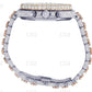 Two Tone Rose Gold Plated Moissanite Watch For Men customdiamjewel