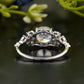 Round Three-Stone Lab-Grown Diamond Ring
