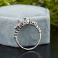 Round Three-Stone Lab-Grown Diamond Ring