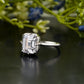 Lab-Grown Diamond White Gold Bezel Ring