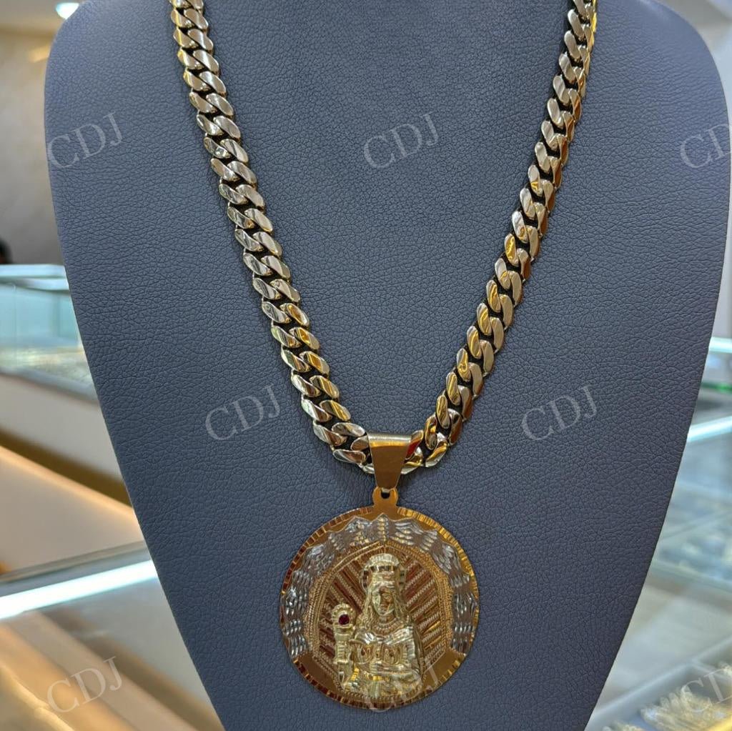 10kt Yellow Gold Hip Hop Diamond Pendant hip hop jewelry CustomDiamJewel   