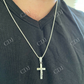 Plain Gold Cross Jesus Crucifix Pendant  customdiamjewel   
