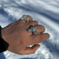 Custom Goat, Animal Face Hip Hop Ring  customdiamjewel   