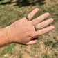 Moissanite Nugget Square Men's Ring  customdiamjewel   