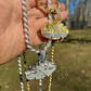 Hip Hop New York NYC Skyline Diamond Pendant  customdiamjewel   