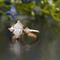 Hexagon Lab-Grown Diamond Trilogy Ring