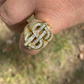 Men's Hip Hop Dollar Sign $ Diamond Ring  customdiamjewel   