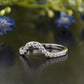 Curved Pavé Lab-Grown Diamond Band