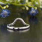 Curved Pavé Lab-Grown Diamond Band