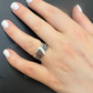 Sterling Silver Heart Shape Ring  customdiamjewel   