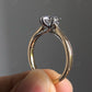 Round Cut Lab Grown Diamond Solitaire Ring customdiamjewel