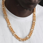 Antique Two Tone Gold Iced Out Diamond Hip Hop Chain hip hop jewelry CustomDiamJewel