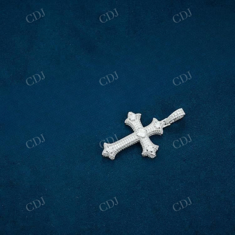 Cross Hip Hop Diamond Pendant  customdiamjewel   