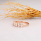 3x5mm Oval Cut Lab Grown Diamond Wedding Band  customdiamjewel   