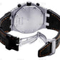 AP Chrono Iced Out Brown Strap Watch customdiamjewel