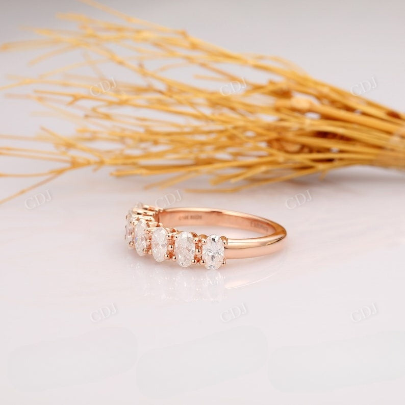 2.10CTW Oval Cut Natural Diamond Wedding Band Wedding Band customdiamjewel   