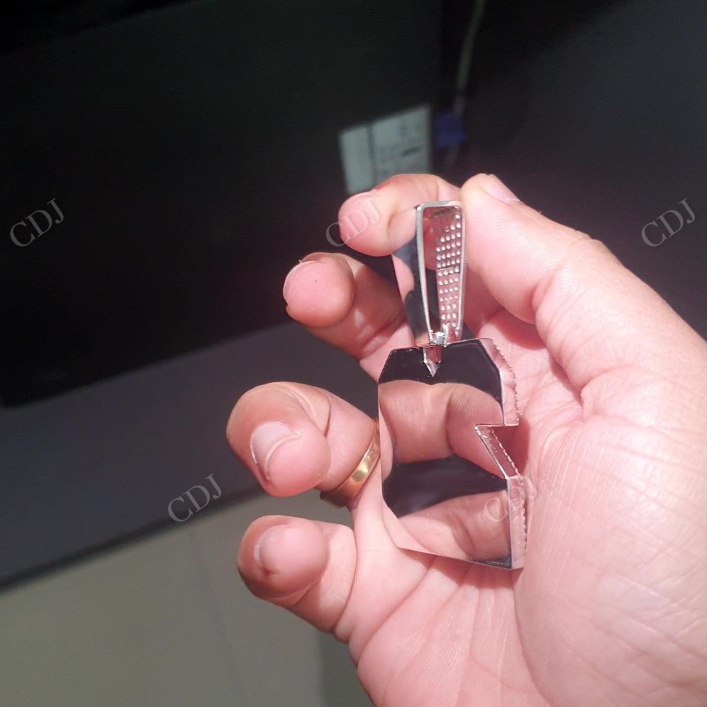 Iced Out Moissanite 23 Number Hip Hop Pendant hip hop jewelry customdiamjewel   