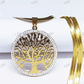 Custom Tree Design Round Hip Hop Diamond Pendant hip hop jewelry CustomDiamJewel