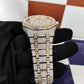 Iced Out Diamond Yellow/White AP Modified Watch customdiamjewel