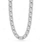 Two Tone Moissanite Yellow Gold Plated Cuban Link Chain CustomDiamJewel