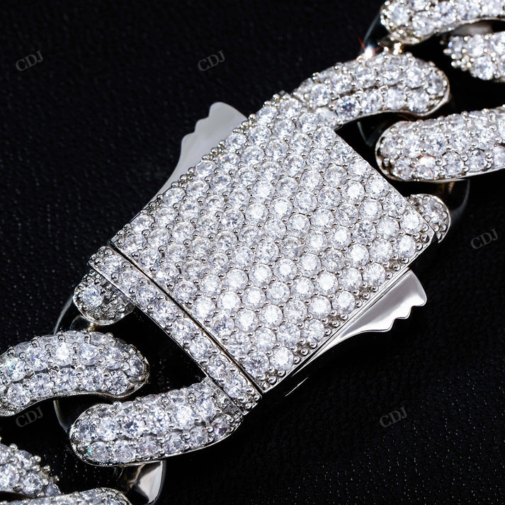 Antique Two Tone Gold Iced Out Diamond Hip Hop Chain hip hop jewelry CustomDiamJewel