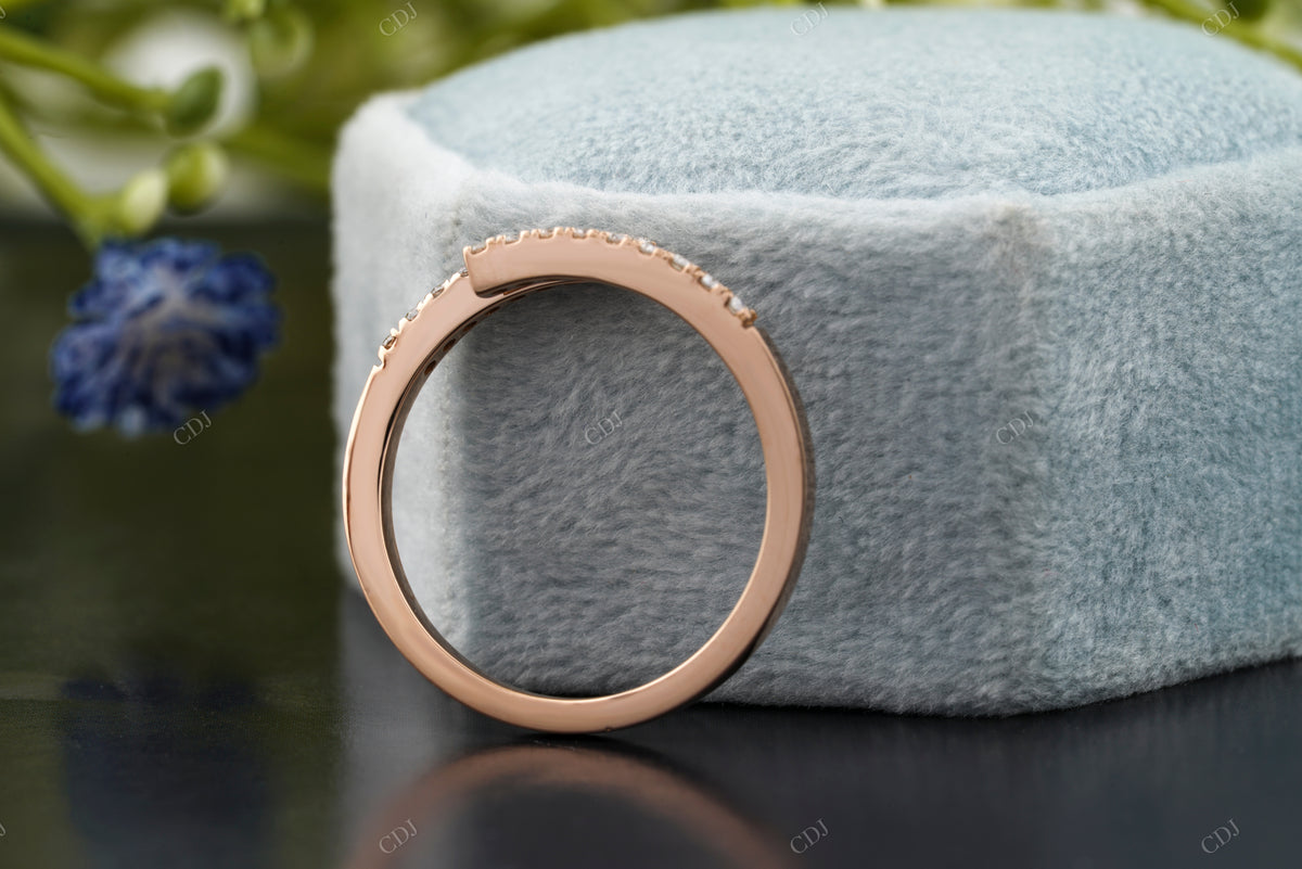 Lab-Grown Diamond Open Cuff Band