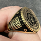 14K Gold Men's Ring  customdiamjewel   