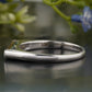 Long Baguette Moissanite Diamond Band