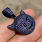 Smiling Devil Emoji Pendant  customdiamjewel   