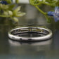 Long Baguette Moissanite Diamond Band