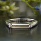 Long Baguette Moissanite Diamond Band