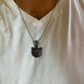 Smiling Devil Emoji Pendant  customdiamjewel   
