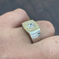 Bezel Iced Out Solitaire Hip Hop ring  customdiamjewel   