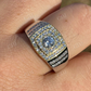 Bezel Iced Out Solitaire Hip Hop ring  customdiamjewel   