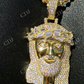 Iced 2ct Diamond Jesus Pendant  customdiamjewel   