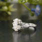 Marquise Side Stone Lab-Grown Diamond Ring
