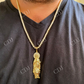 Luxury 14k Gold Virgin Mary Pendant customdiamjewel