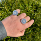 Marijuana Leaf Men's Diamond Ring  customdiamjewel   