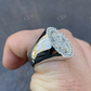 Marijuana Leaf Men's Diamond Ring  customdiamjewel   
