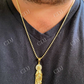Luxury 14k Gold Virgin Mary Pendant customdiamjewel