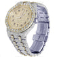 Royal Oak Yellow Gold Plated Diamond Fuliy Iced Out Seller Custom Made Diamond Watch customdiamjewel