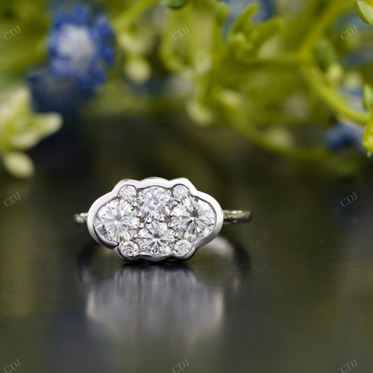 Round Lab-Grown Diamond Bezel Ring customdiamjewel