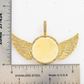 Moissanite Angel Wings Memory Pendant hip hop jewelry CustomDiamJewel