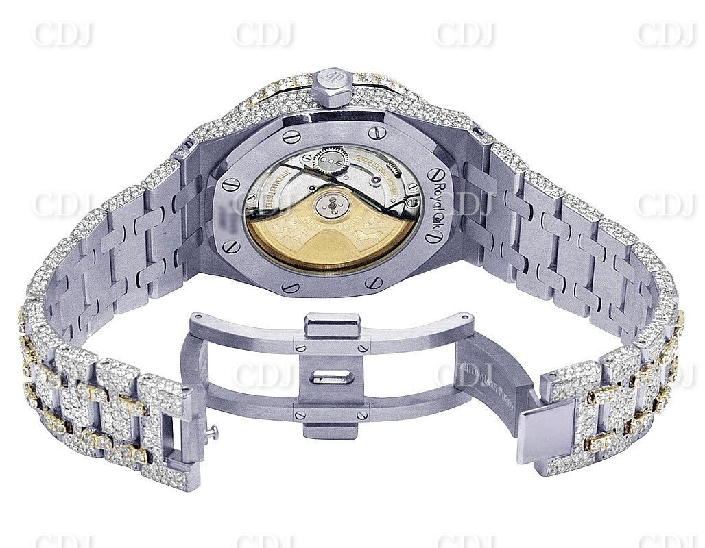 AP Modified Arabic Digit Iced Out watch customdiamjewel