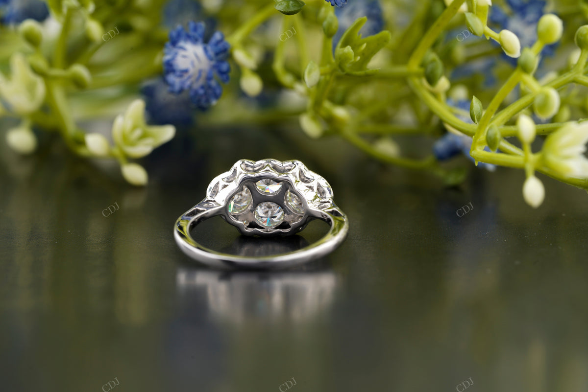 Round Lab-Grown Diamond Bezel Ring customdiamjewel