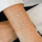 Oval And Pear Cut Lab Grown Diamond Adjustable Bracelet  customdiamjewel   