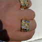 14K Yellow Gold Diamond Hip Hop Ring  customdiamjewel   