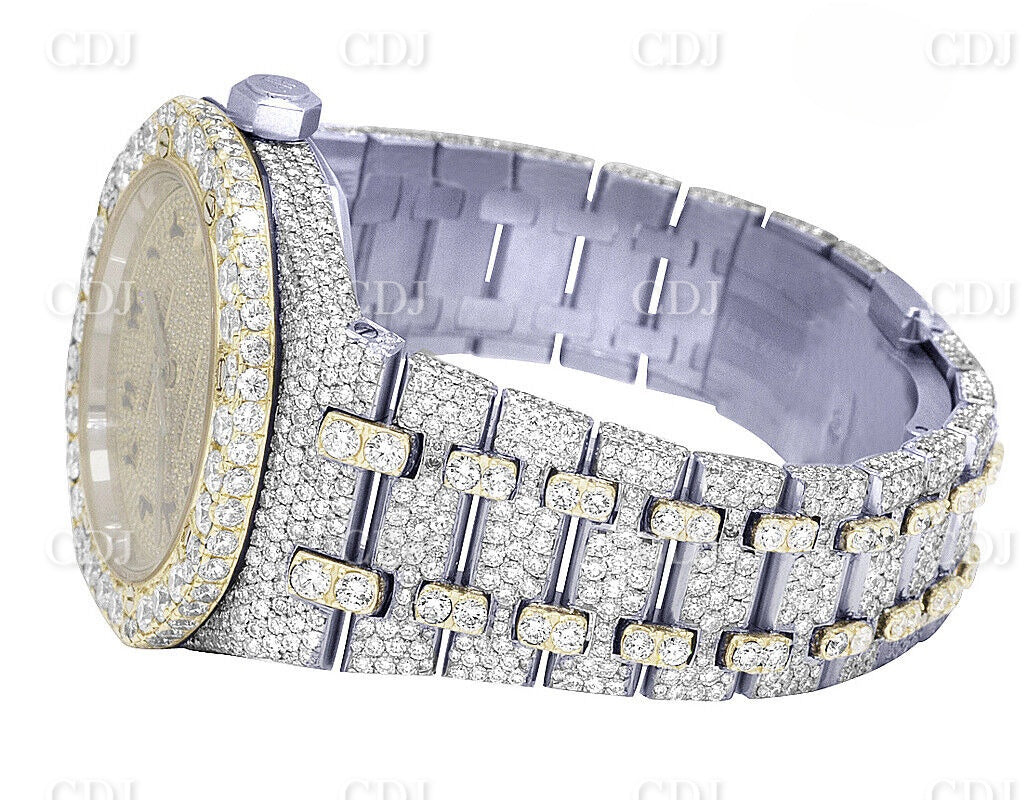AP Modified Arabic Digit Iced Out watch customdiamjewel