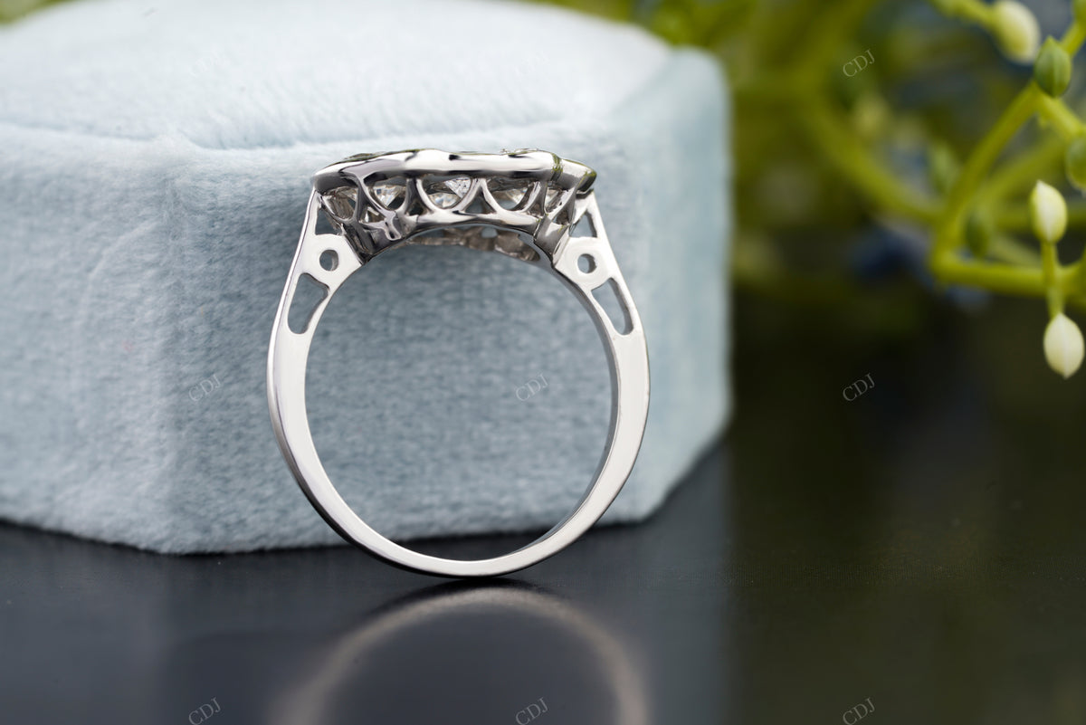 Round Lab-Grown Diamond Bezel Ring customdiamjewel