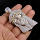Hip Hop Sterling Silver Iced Out Jesus Pendant hip hop jewelry CustomDiamJewel